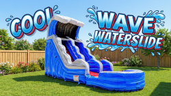 20ft Cool Wave Water Slide