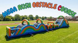 100ft Mega Rush Obstacle Course