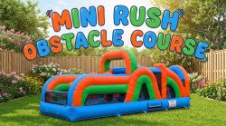 30ft Mini Rush Obstacle Course